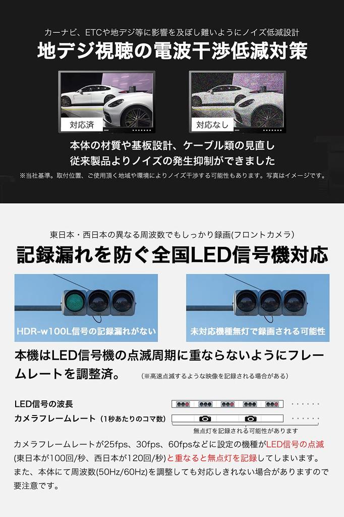 Higashi Dash Camera, 2 Front and Rear Cameras, Front and Rear 2 Megapixels, Front