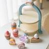 Simulation Food Cake Ice Cream Play Set Kitchen Playset Afternoon Tea Set  Role Play