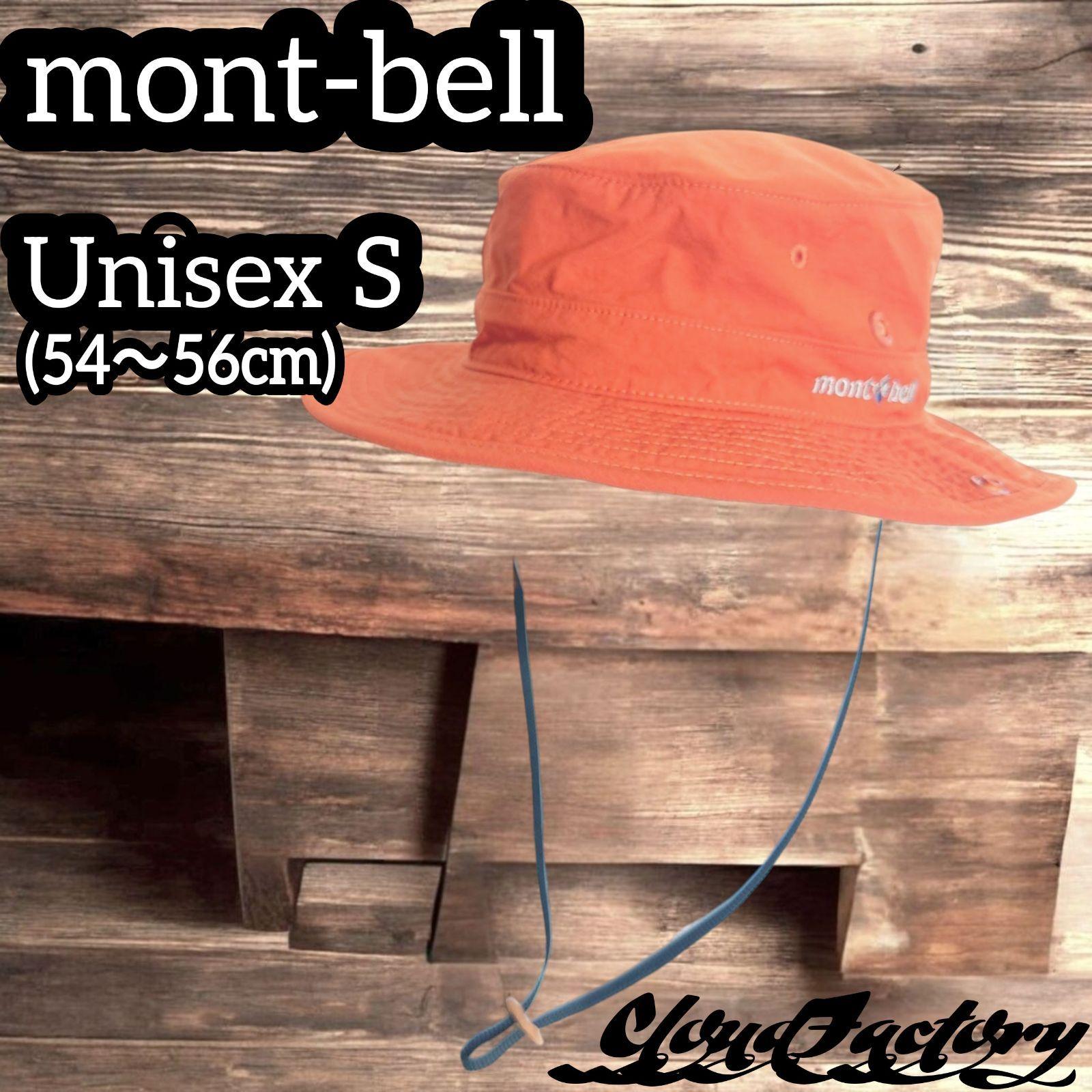 Used Mont-bell Outdoor Hat Unisex S (54-56cm) Orange mont-bell Unisex UNISEX Fishing Hat