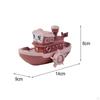 Baby Bath Toy Cartoon Bathtub Boat for Girls Children Gift Pink
