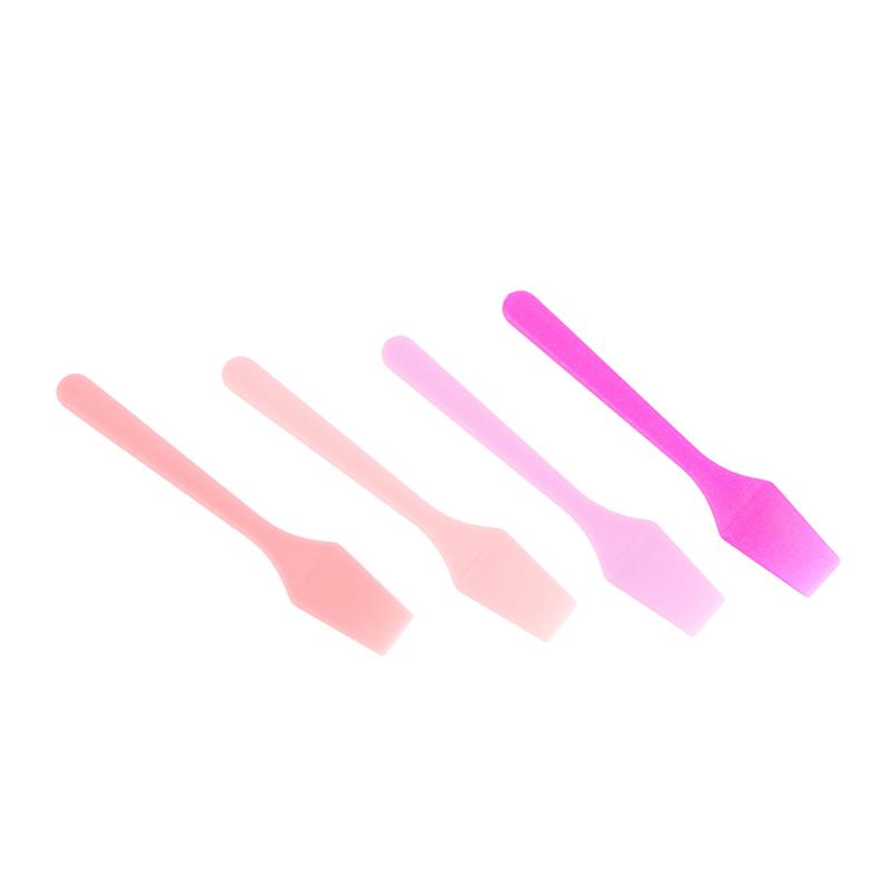 100 Pcs/Jar Mini Cosmetic Spatula Scoop Face Cream Makeup Mask Mixed Spoon Beauty Diy Tools Eye Facial Makeup Applicator Sticks