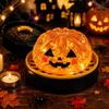 Halloween Squeezy Pumpkins Ghosts Eyeball Squishy Sensory Toy Gel Sugar Filling Stress Relief Fidget Toys for Kids and Adults