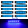 Side Marker 10 Pieces 12V 6 Lines Truck Trailer One