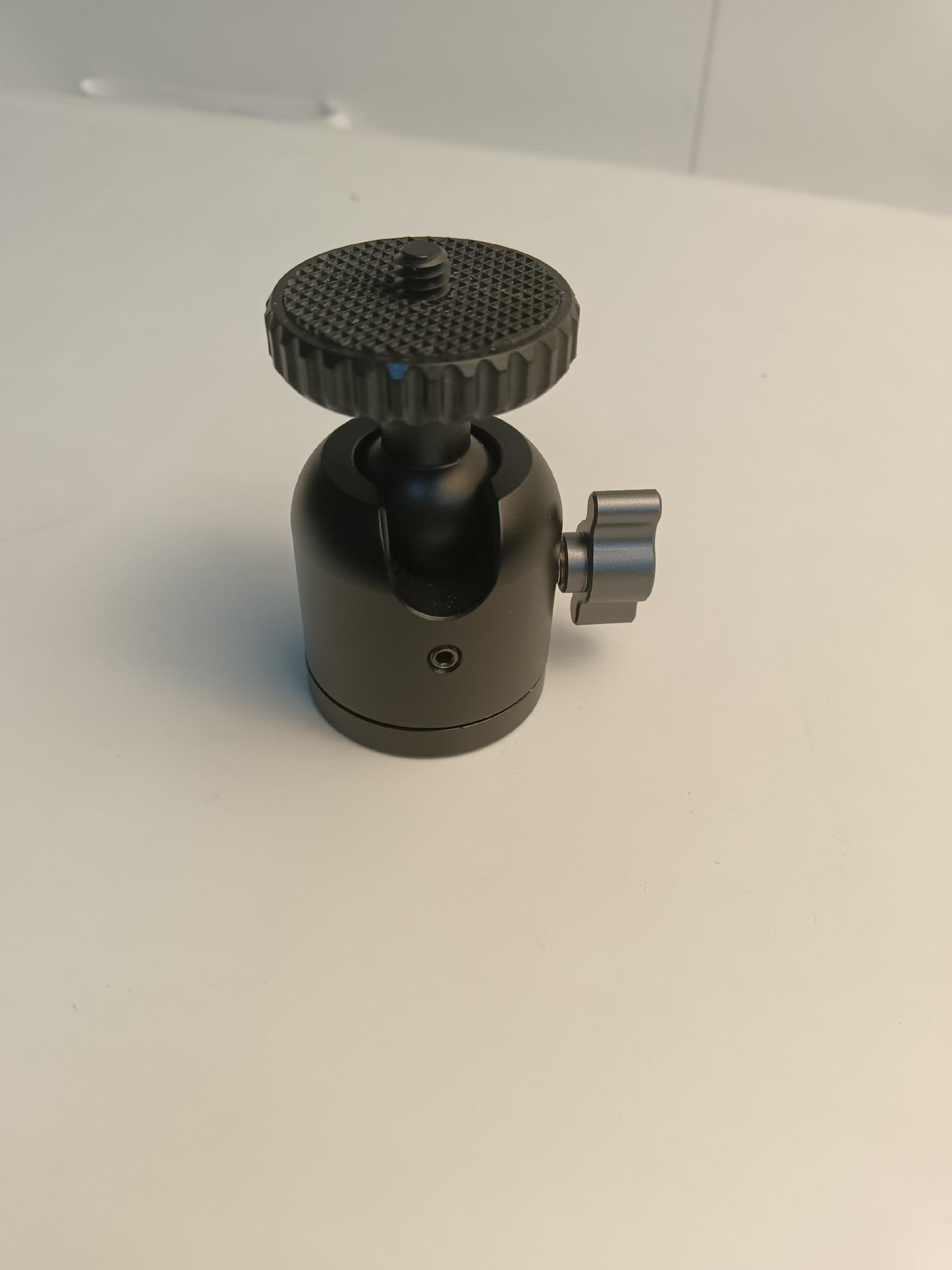 360° Panoramic Camera Tripod Head with Quick Release Plate чёрный