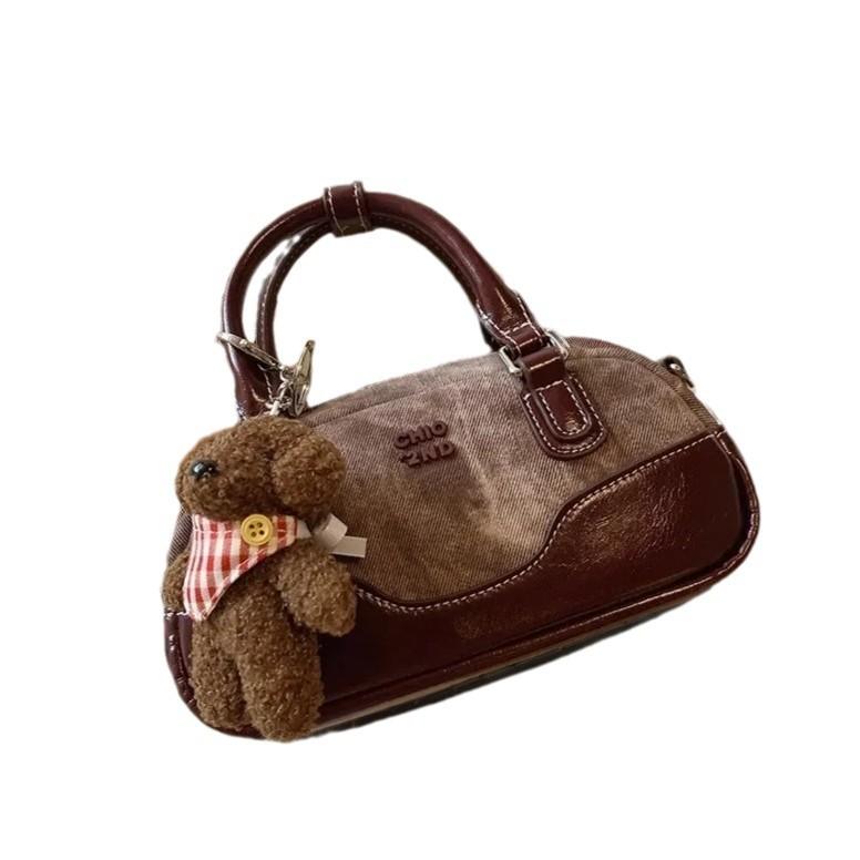 

Сумка-подушка для коридора с масляной живописью, женская, 2024 года, новая, маленькая сумка, сумка через плечо