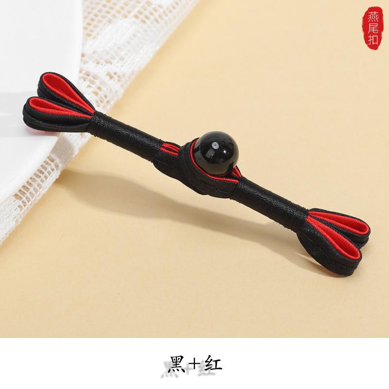 5 Pair Traditional Chinese Frog Closure Buttons Knot Cheongsam Handcraft Accessories Handmade Curtain Button