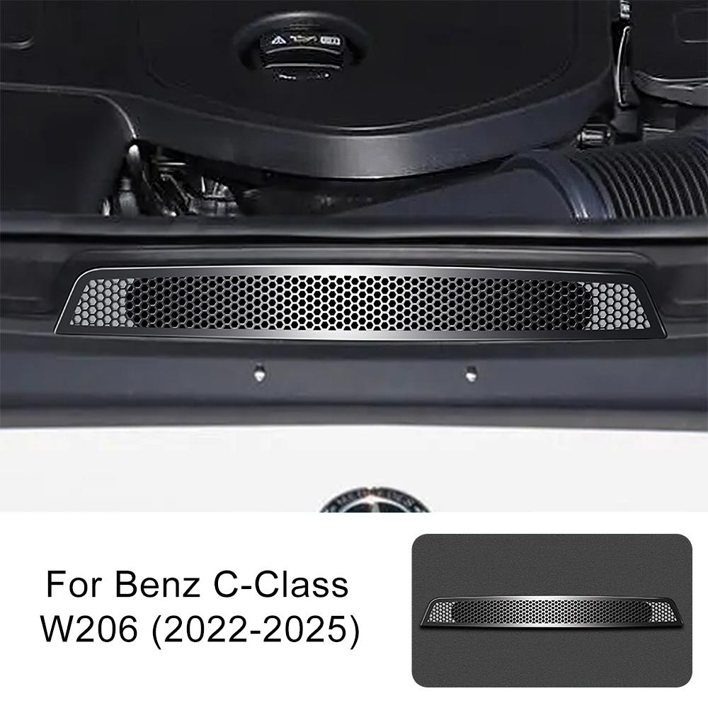 

Car Engine Protective Cover For Mercedes-Benz C E W206 W214 GLC -25 Air Intake Exhaust Dust Protector Mesh Auto Accessories W206 22-25 Black