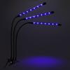 Led Plant Growth Lamp 60 Diodes Timer 24 W Home Plant Cultivation With Mains Adapter
