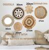 3/4/7pcs Bohemian Style Wall Basket Set Hanging Wall Basket Decoration Bohemian Style Wall Decoration Environmental Round Art