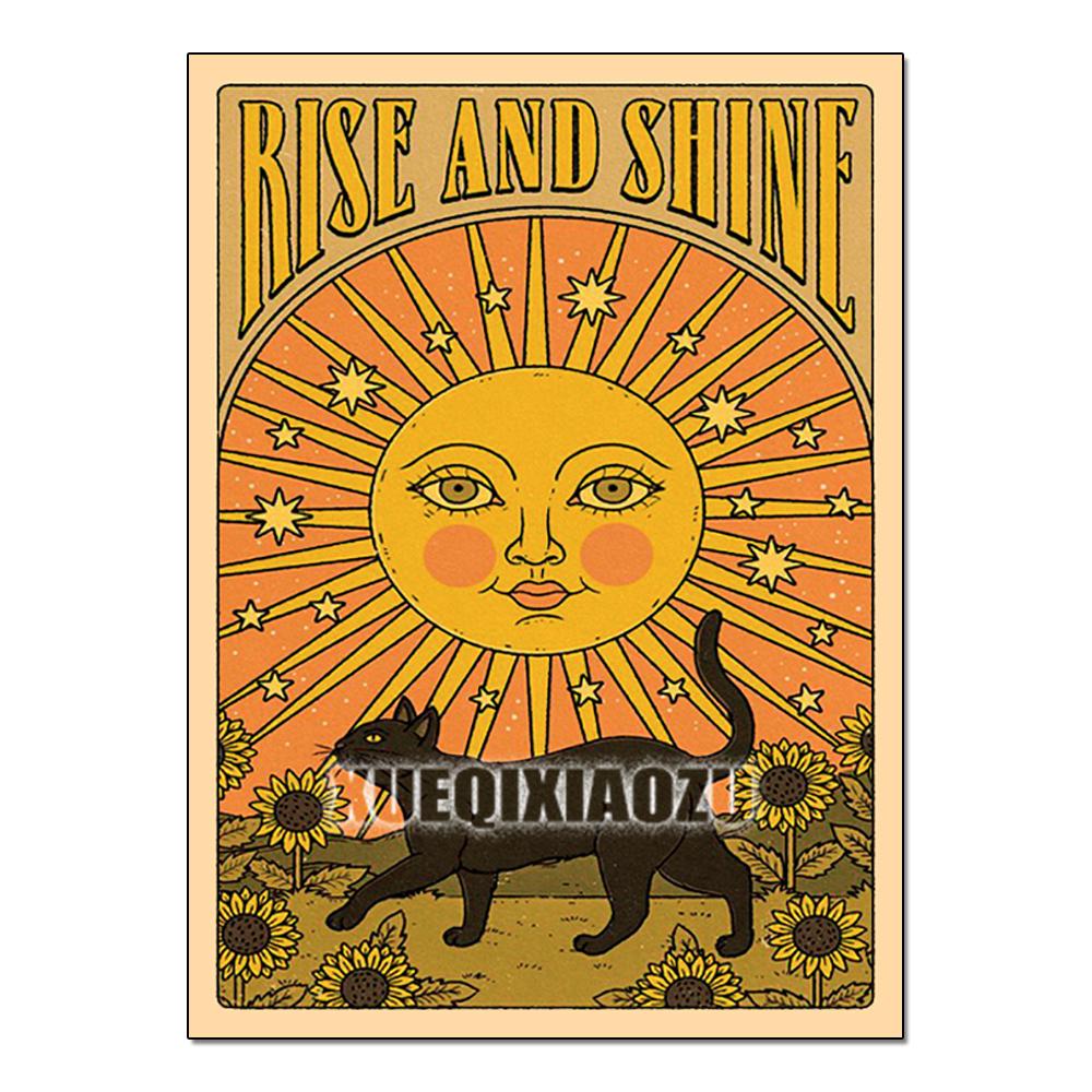 Tier Tarot Karten Diamant Malerei Niedlicher Waschbär Katze 5D DIY Voll Strass Mosaik Stickerei Kreuzstich Set Heimdekor Geschenke