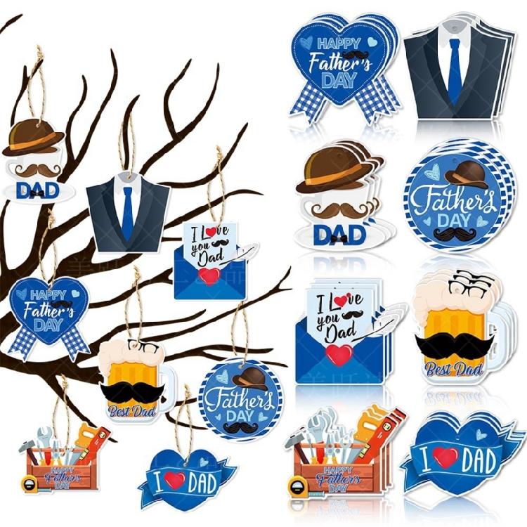 Customizable Father's Day Celebration Decoration With Bright Color Large Backdrop Banners Accessories