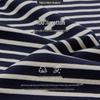 Navigare Women's 2025 Striped Cotton Boat Neck Long Sleeve Tee