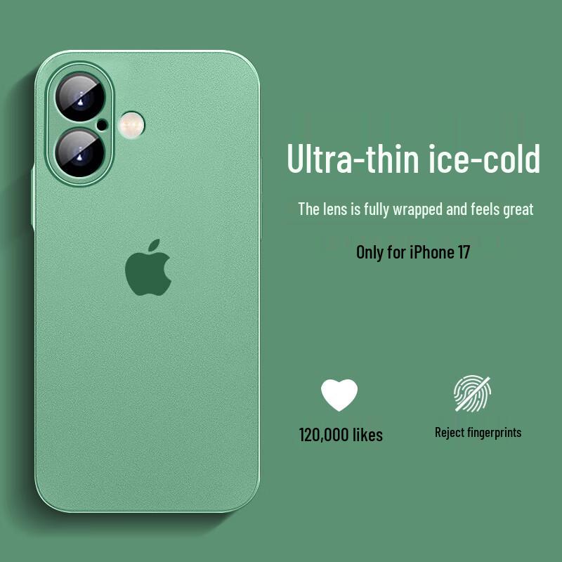 

Матовый противоударный ТПУ чехол для iPhone Naiyaa iPhone 17 (6.3 inch)