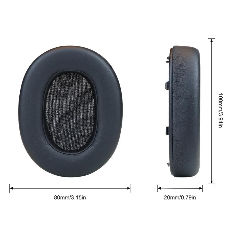Replacement Protein Leather Earpads Ear Pad for ULT WEAR WH-ULT900N Headphones Ear Cushions Earmuffs Ear Cover
