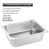 304 Stainless Steel Rectangular Buffet Food Pan with Lid