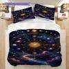 Celestial Harmony Mystical Cosmic Design Bedding 1 Duvet Cover 2 Pillowcase Without Core Without Core Christmas Birthday Gift Bedding Set