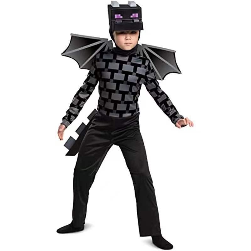 Halloween Children's Play Costume Minecraft Play Costume Endgame Dragon Costume Classic Dragon Show