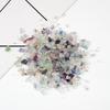 Hisenlee 500G Natural Crystal Aquarium Gravel Rocks Tumbled Crushed Stones Fountain Vase Planters Decorative Christmas New Year