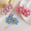 Sweet Rainbow Flower Hair Band Girls Headband Baby Does Not Hurt Hair Rubber Band Little Girl Hair Rope Simple Headgear Women