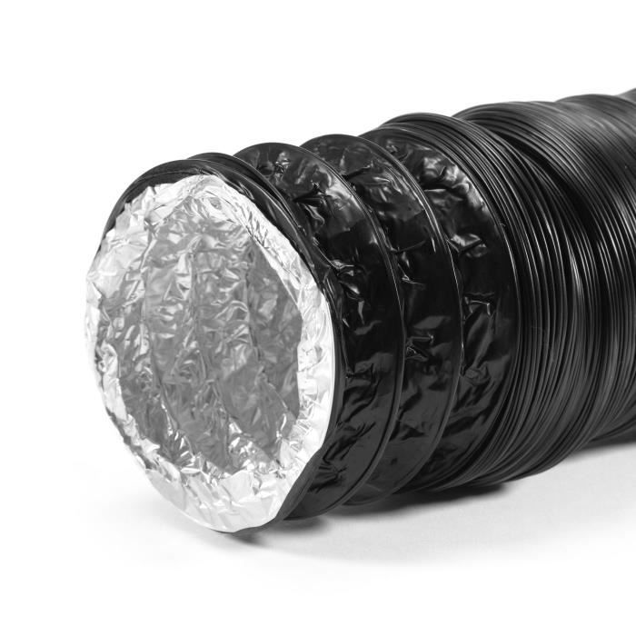 Conduit flexible combiné - STERR - CFD200 - 200 mm - 10 m - Aluminium/Polyester/PVC
