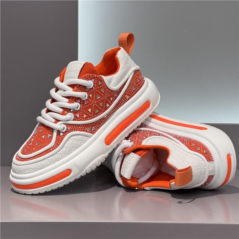 Shoes Hot Diamond Spring and Summer New Mesh Breathable Platform Sneakers Star Hugh Dl
