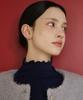 BIBYSEOB Neck Point Turtleneck Navy [T43]