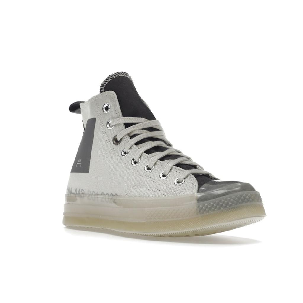 Converse A-Cold-Wall* x Chuck 70 High Silver Birch Sneakers Unisex Biały Chodnik Stalowo-Szary A02276C