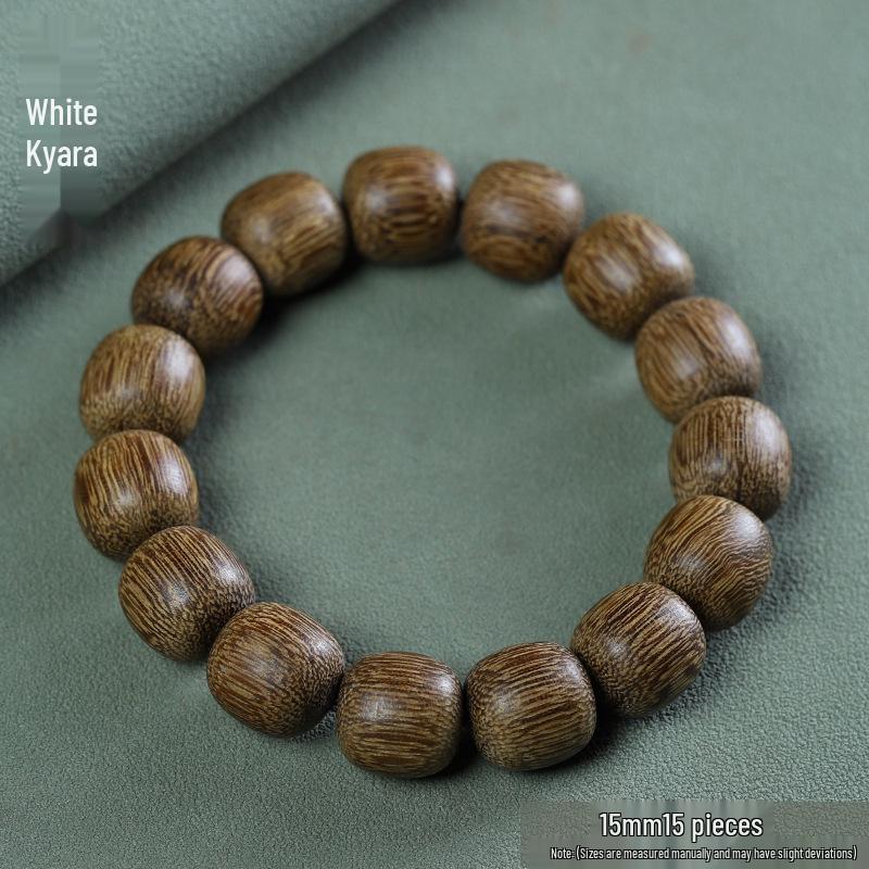Temple Sandalwood Multi-Treasure Buddhist Rosary Beads Bracelet - Wenge Accessories Gift