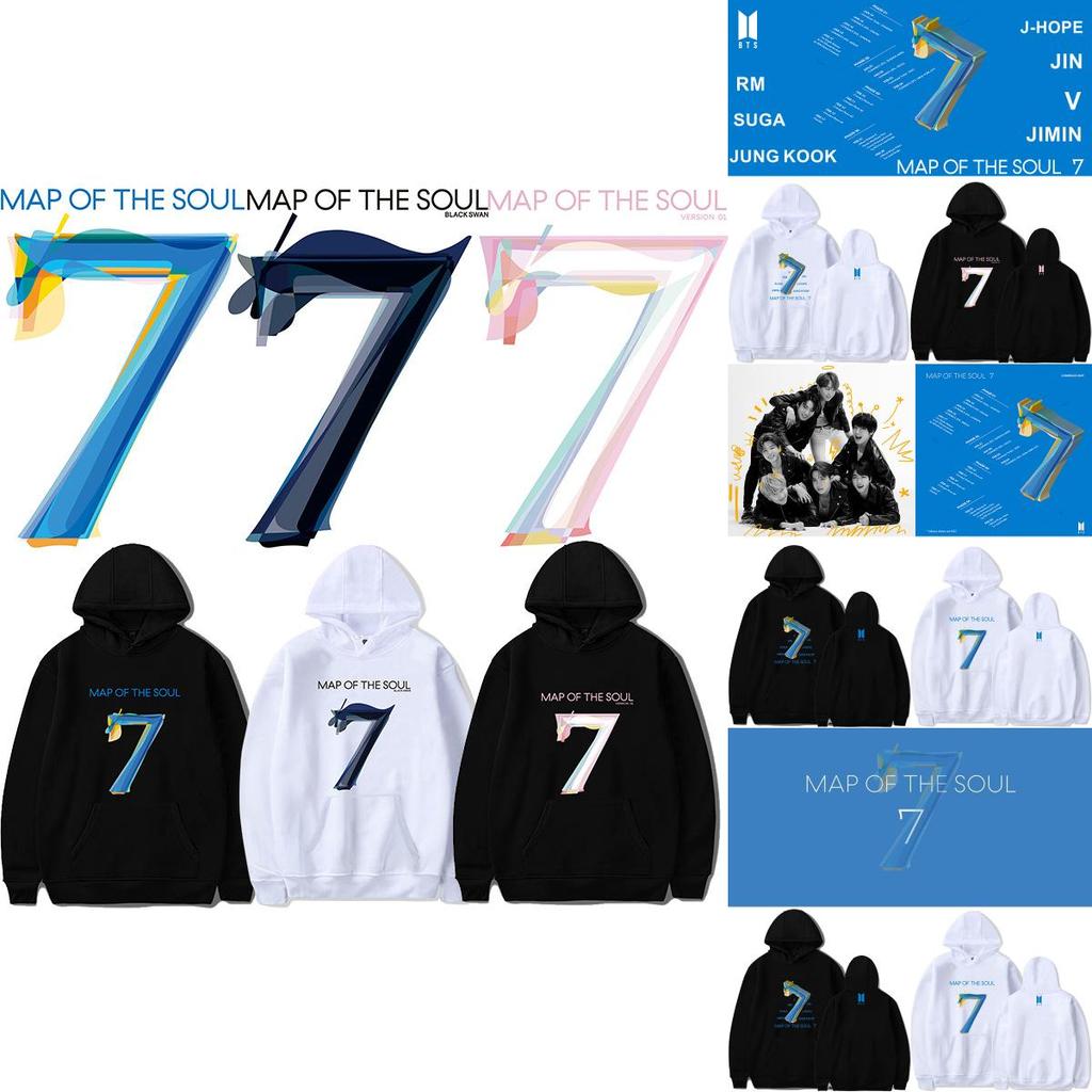 Bts Kpop Of The Soul7 Bangtan Boys Hoodie Coat Pullover Sweatshirt Top