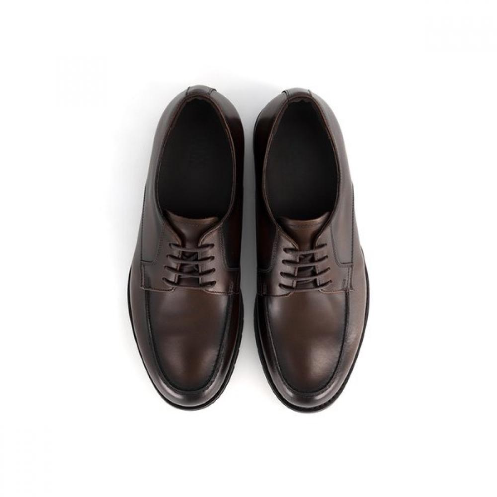 DakS Men S Comfort Clipper Derby ShoeS  Brown  Dmx522kh20