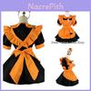 Elegant Pumpkin Theme Lolita Costume Dress For Halloween Party