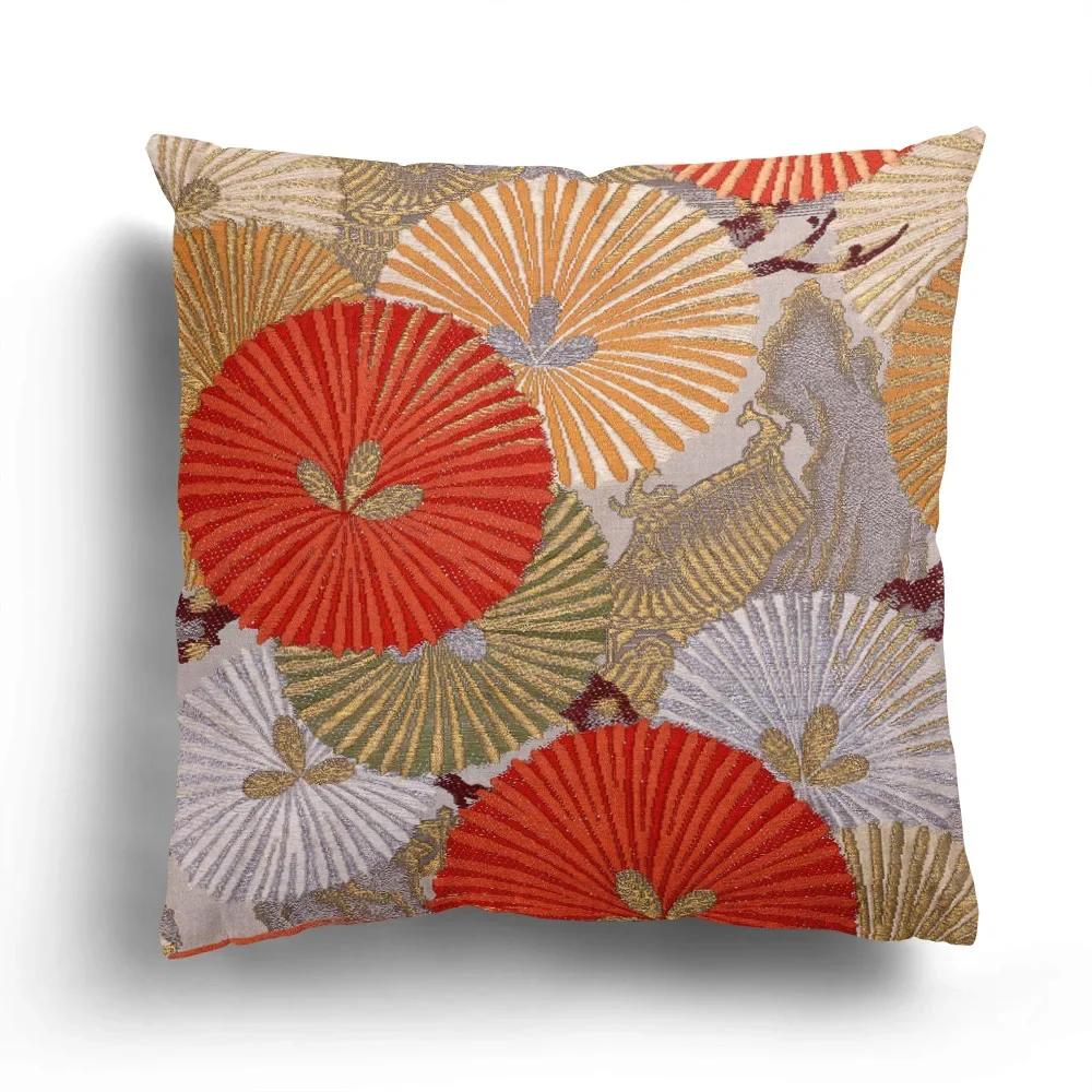 Home Decor Exotic Asian Patterns Pillow Covers For Home Pattern Cushion Cover Suitable For Sofa Bedroom Car Pillow Cover
