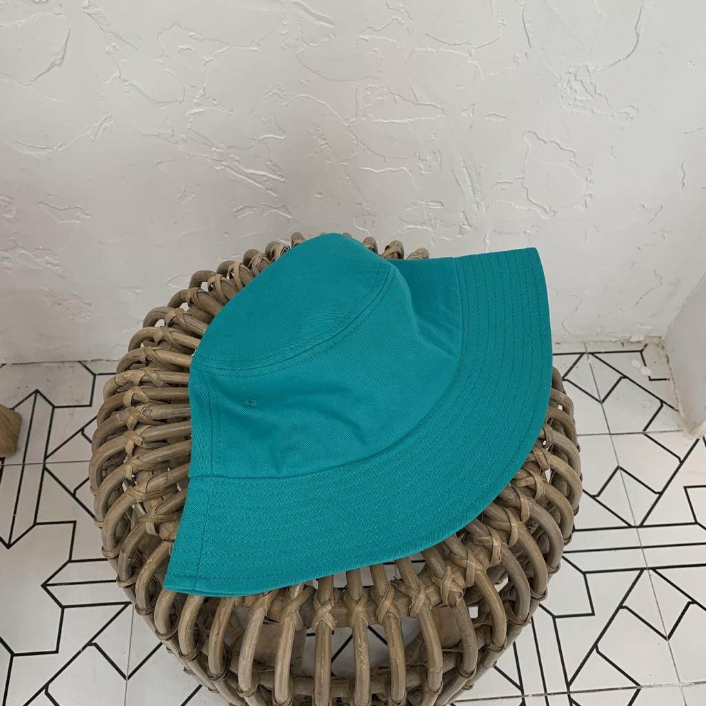 Chapeau de pêcheur uni de base style japonais pour femmes, chapeau de soleil pliable, chapeau de protection solaire, chapeau polyvalent version coréenne, tendance pour hommes