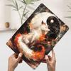 Kitsune and Yin Yang Printed Poster Customized Wall Art Retro Vintage Metal Tin Signs for Coffee Bar Accessories Room Decor Men