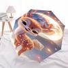 1pc Deer umbrella automatic open/close, 8-Rib Durable Frame, Compact Folding Design, Ideal Birthday/Holiday Gift  1145A