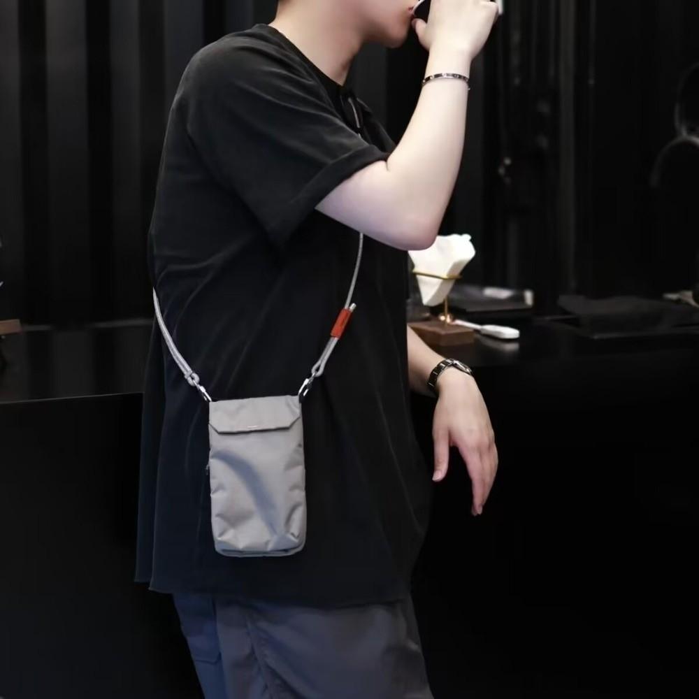 Oxford Cloth Travel Passport Holder Large Capacity Sports Shoulder Bag Crossbody Bag Travel