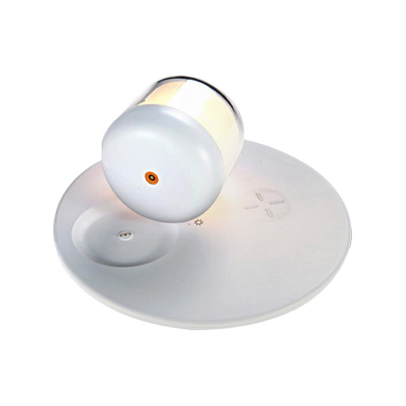 LED-Leuchte mit kabellosem Ladegerät für iPhone Samsung Huawei Smartphone Kabelloses Ladegerät Tischleuchte Kabelloses LadePad