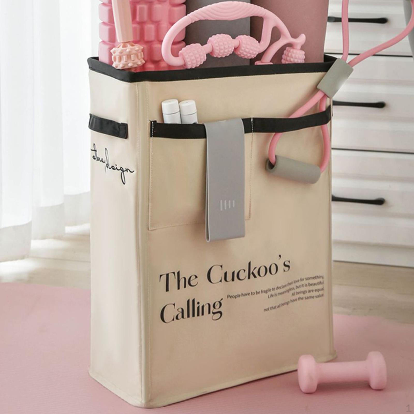 Компактное решение для хранения ковриков для йоги и оборудования для фитнеса жёлтый 2235₽