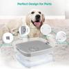 Professional Dog Water Bowl,Pet Dog Floating Bowl with Filter,Slow Drinking Non-Spill and Hygienic Large Capacity Drinking Bowl for Dogs Cats