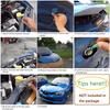 22mm Universal Car Hood Pin Kit Aluminum Push Button Bonnet Quick Release Latch Bumper License Plate Lock Clip