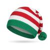 1pc Cosplay Santa Hat Christmas Xmas Party Beanie Hat Red Knitted Stocking Skull Cap for Adult Women Men,suitable for Christmas