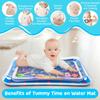 1 PCS Children's Inflatable Pat Pad Baby Pat Pad PVC Marine Animal Water Pad Toy Baby Crawling Inflatable Water Pad Water Toy