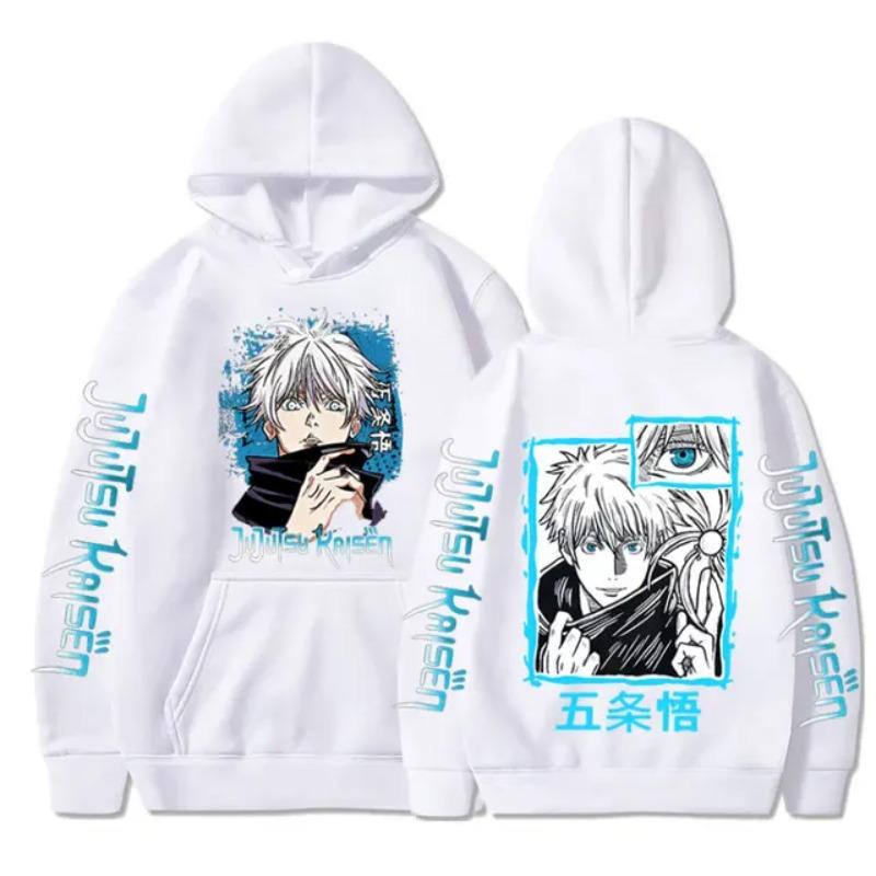 Anime Hoodie Hip Hop Men Women Loose Long Sleeve Autumn Pullover Print Hooded Sweatshirt