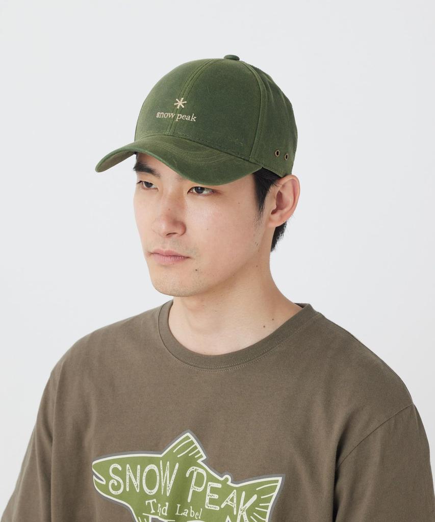 Oiled Cap Headwear Cap Hat DARK BROWN One [Snow Peak] SPTL-AC-26SU907 Men's Women's