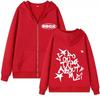 Zip Up Hoodie Men Women Hip Hop Zipper Sweatshirts Casual Harajuku Long Sleeve Hoodies