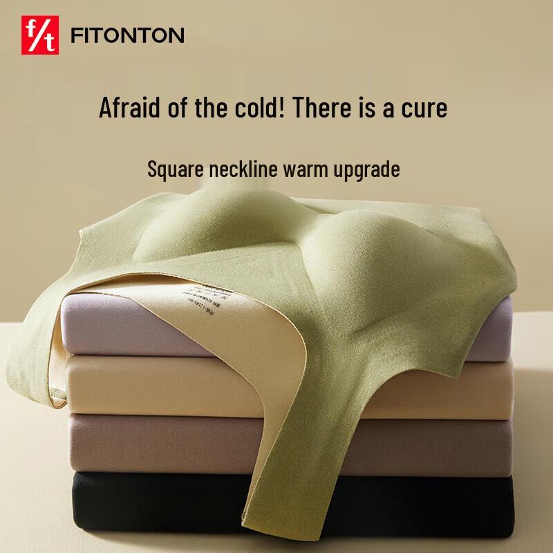 

FitonTon Women s Thermal Vest with Padded Bra L (95-110 lbs)