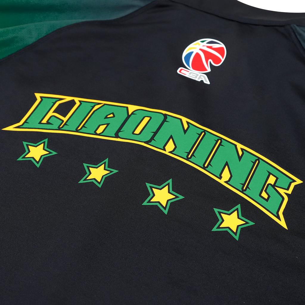 Li Ning CBA Series Loose Breathable Casual American Quick-Dry Long Sleeve T-Shirt Player Edition 25-26 Season Liaoning Team Unisex Tops ATLV469-1