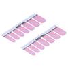 14pcs Nail Polish Strip DIY Adhesion Nail Wraps Decals Transfer Sticker Manicure Tool19