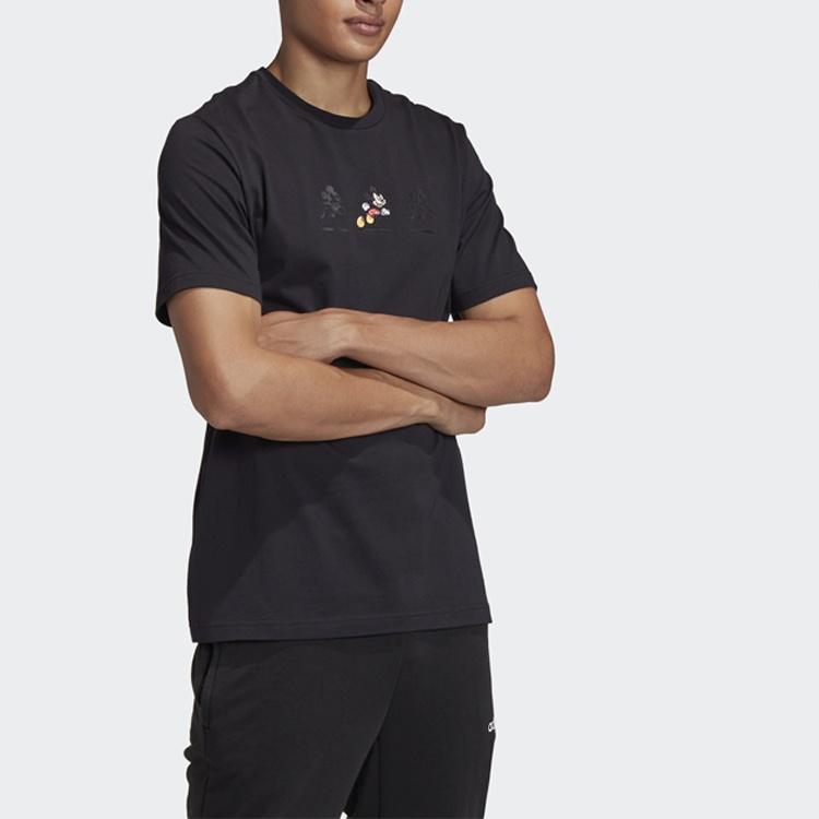 adidas DISNEY TEE Training Sports Short Sleeve Black Men's GL2225