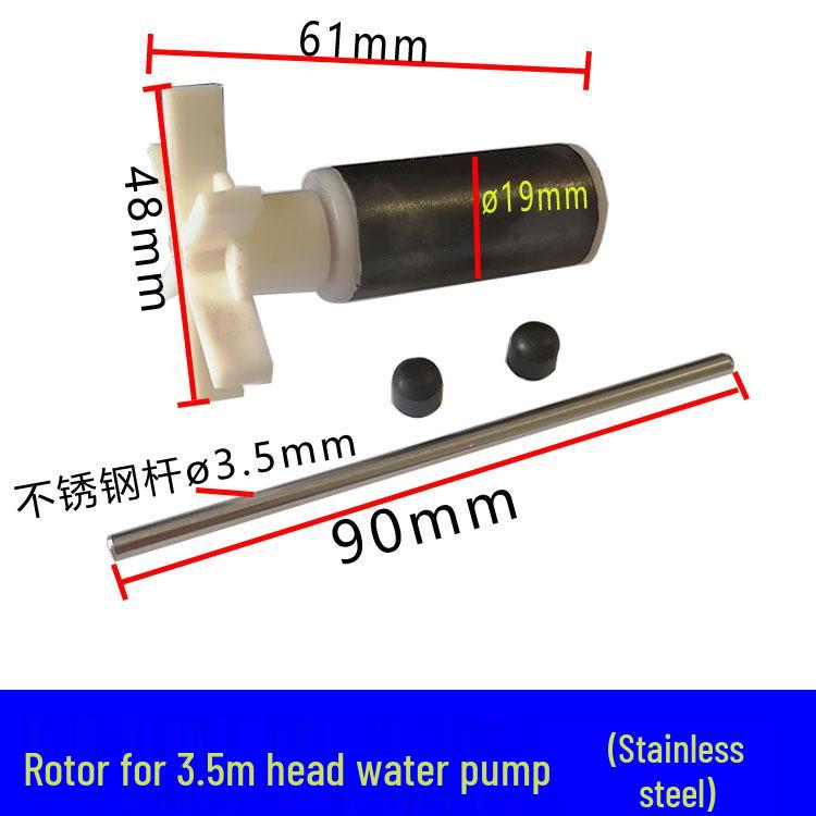 Tauchpumpen-Rotorkopf für Graviermaschinen (3,2m, 3,5m, 4m, 4,5m, 5m) Vollständige Modelle mit magnetischem Rad